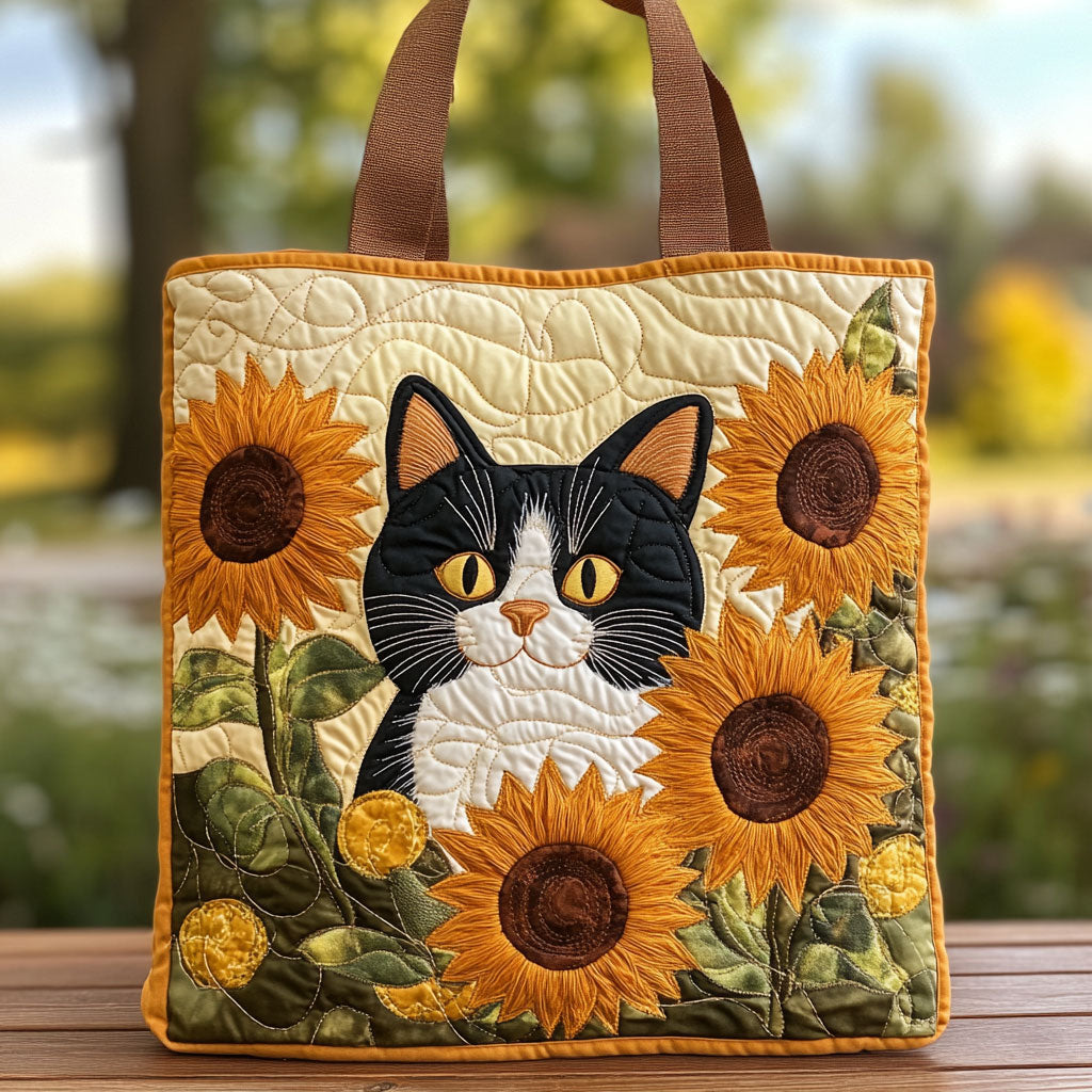 Zwischen den Blumen — Gesteppter Shopper