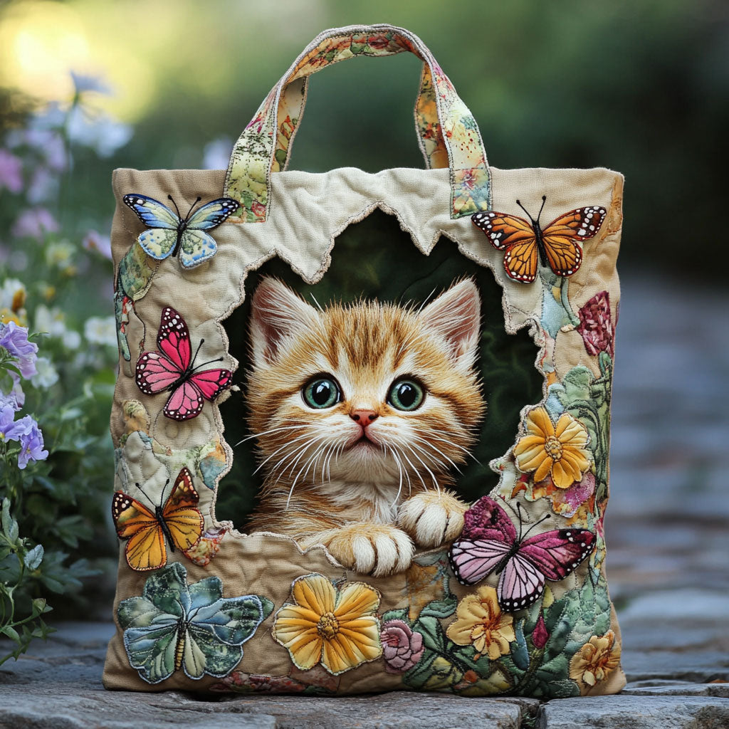 Schmetterlingskatze — Gesteppter Shopper