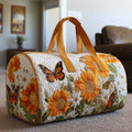 Helle Felder — gesteppter Weekender