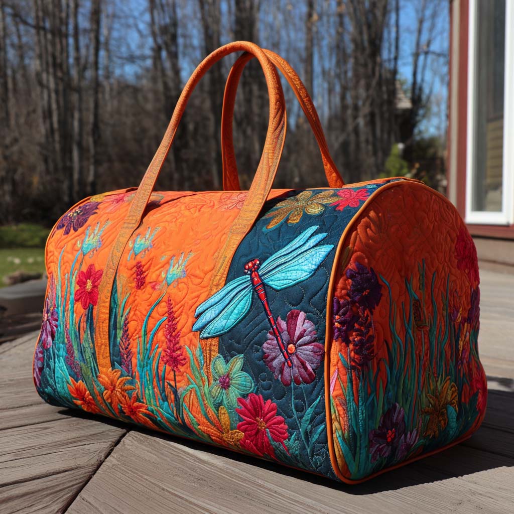 Tiefflug durch den Garten — gesteppter Weekender