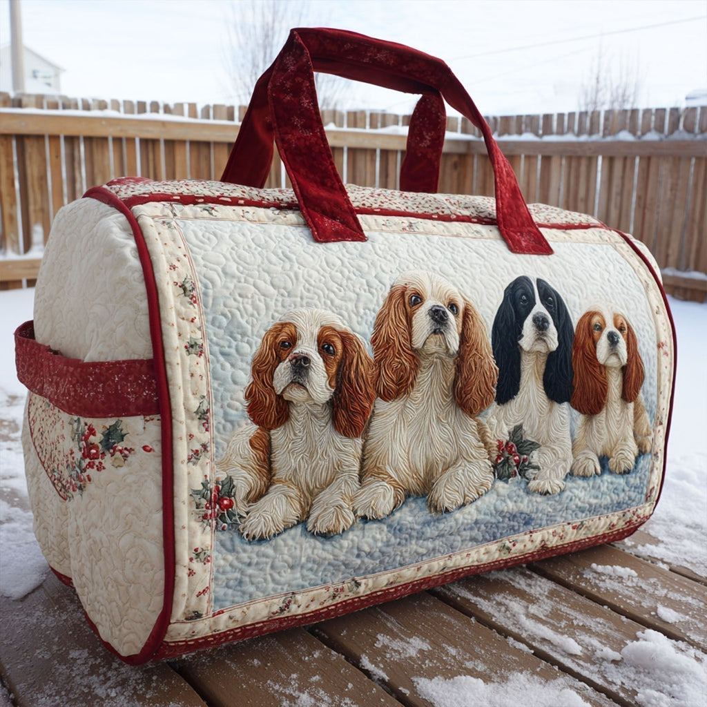 Fröhlicher Spaniel — gesteppter Weekender