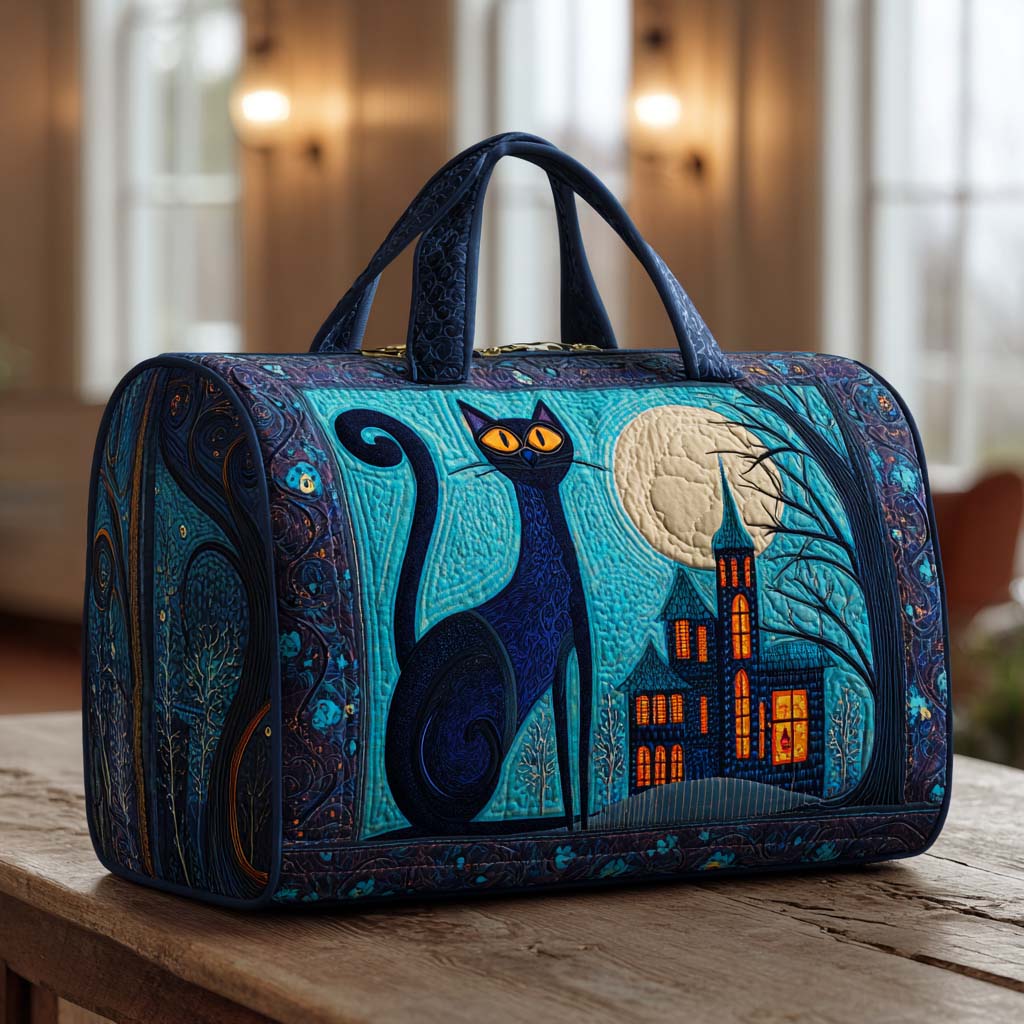 Katzen um Mitternacht — gesteppter Weekender
