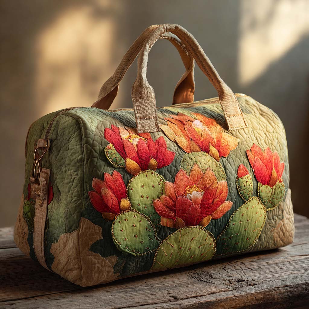 Stachelige Blüte — gesteppter Weekender