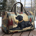 Labrador im Schnee — gesteppter Weekender