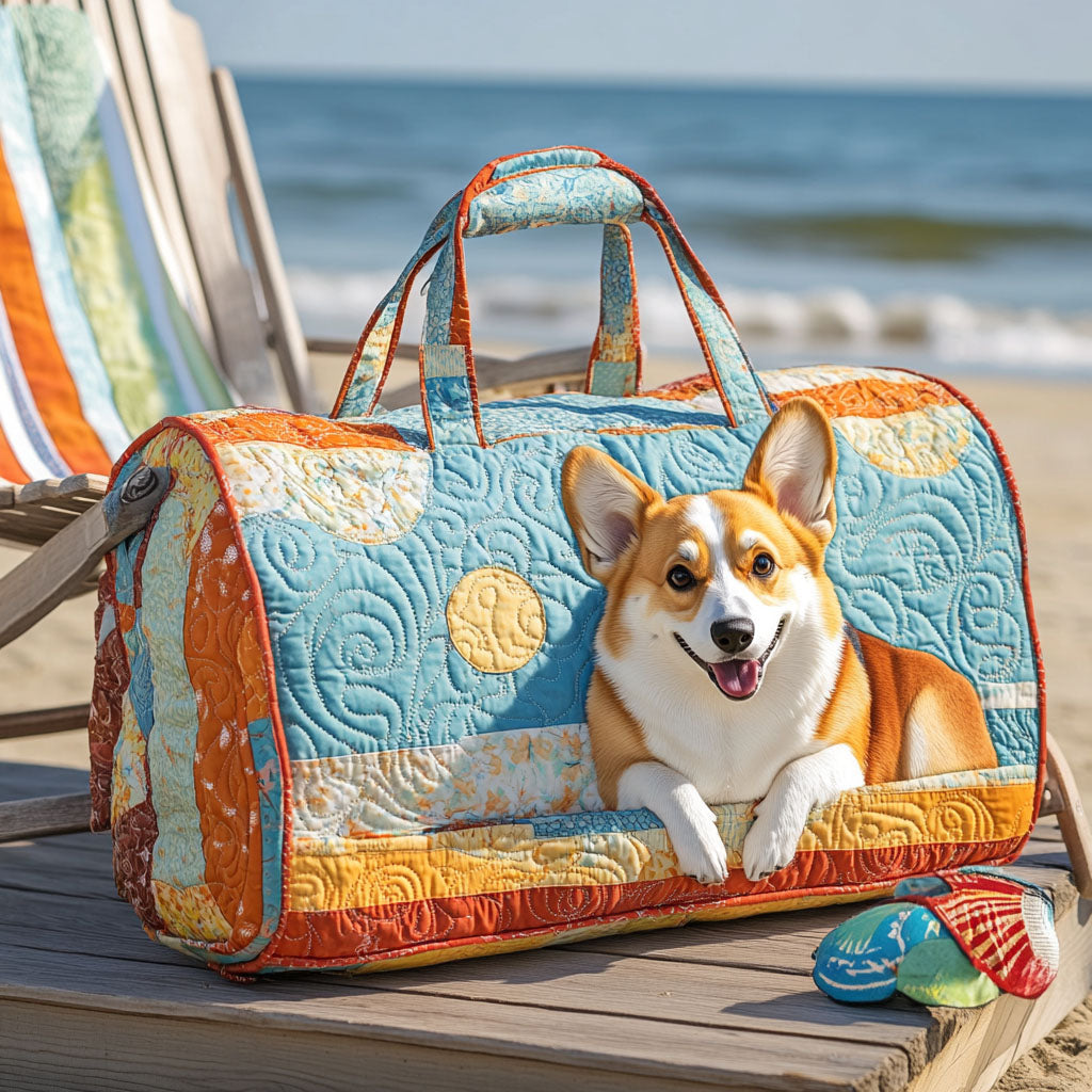Sonniges Lächeln — gesteppter Weekender