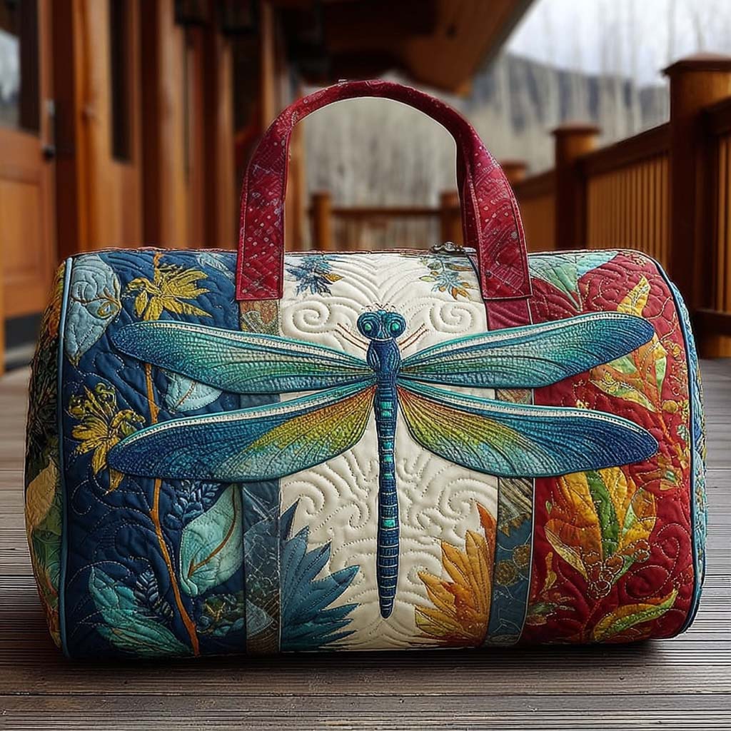 Zeitloses Geflatter — gesteppter Weekender