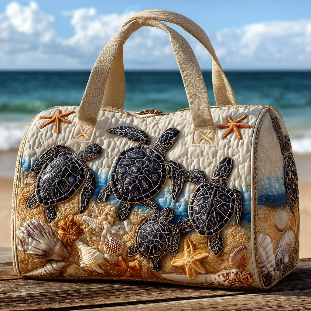 Kleine Schritte — gesteppter Weekender